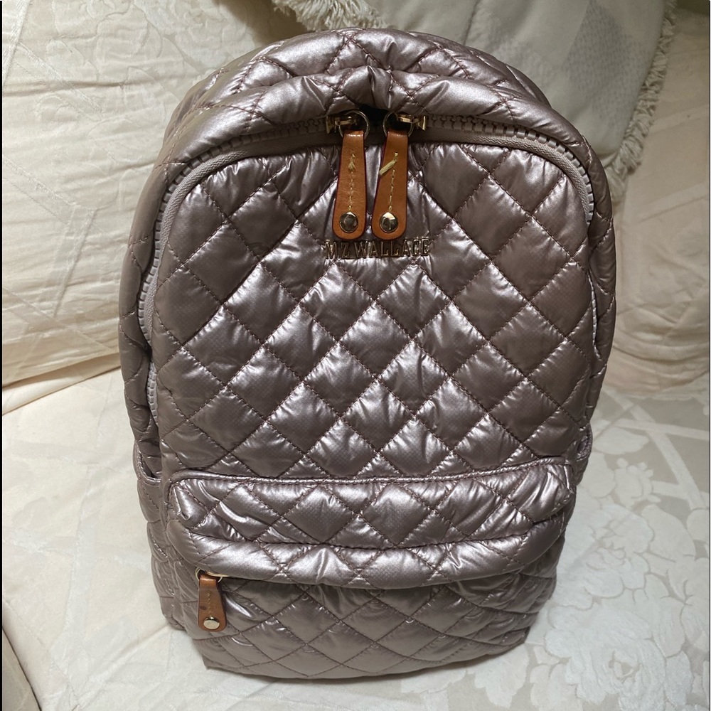MZ Walkace Small Metro Backpack-Rose Gold